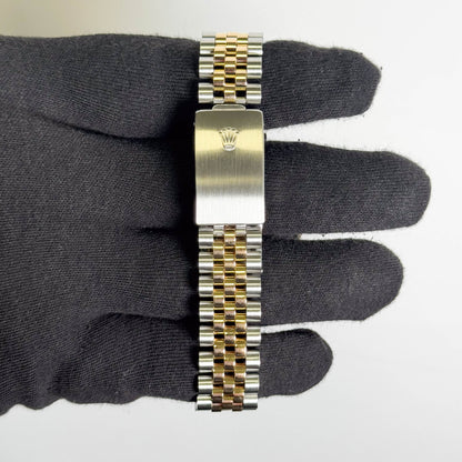 Rolex Datejust 36mm Rhodium Dial Watch Ref# 16263