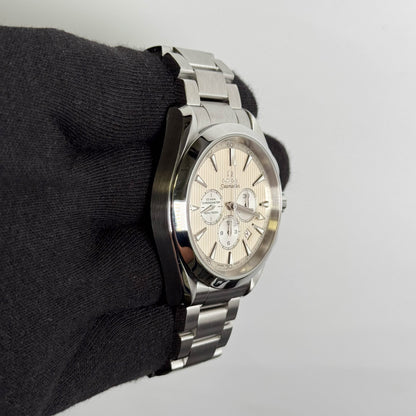 Omega Seamaster Aqua Terra 44mm Ivory Dial Watch Ref: 231.10.44.50.09.001