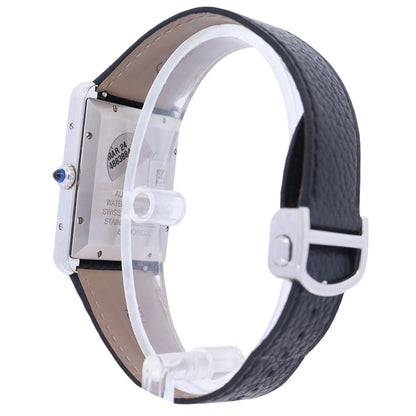 Cartier Tank Must 31mmx41mm  Stainless Steel White Roman Dial Watch Reference# WSTA0040 - Happy Jewelers Fine Jewelry Lifetime Warranty