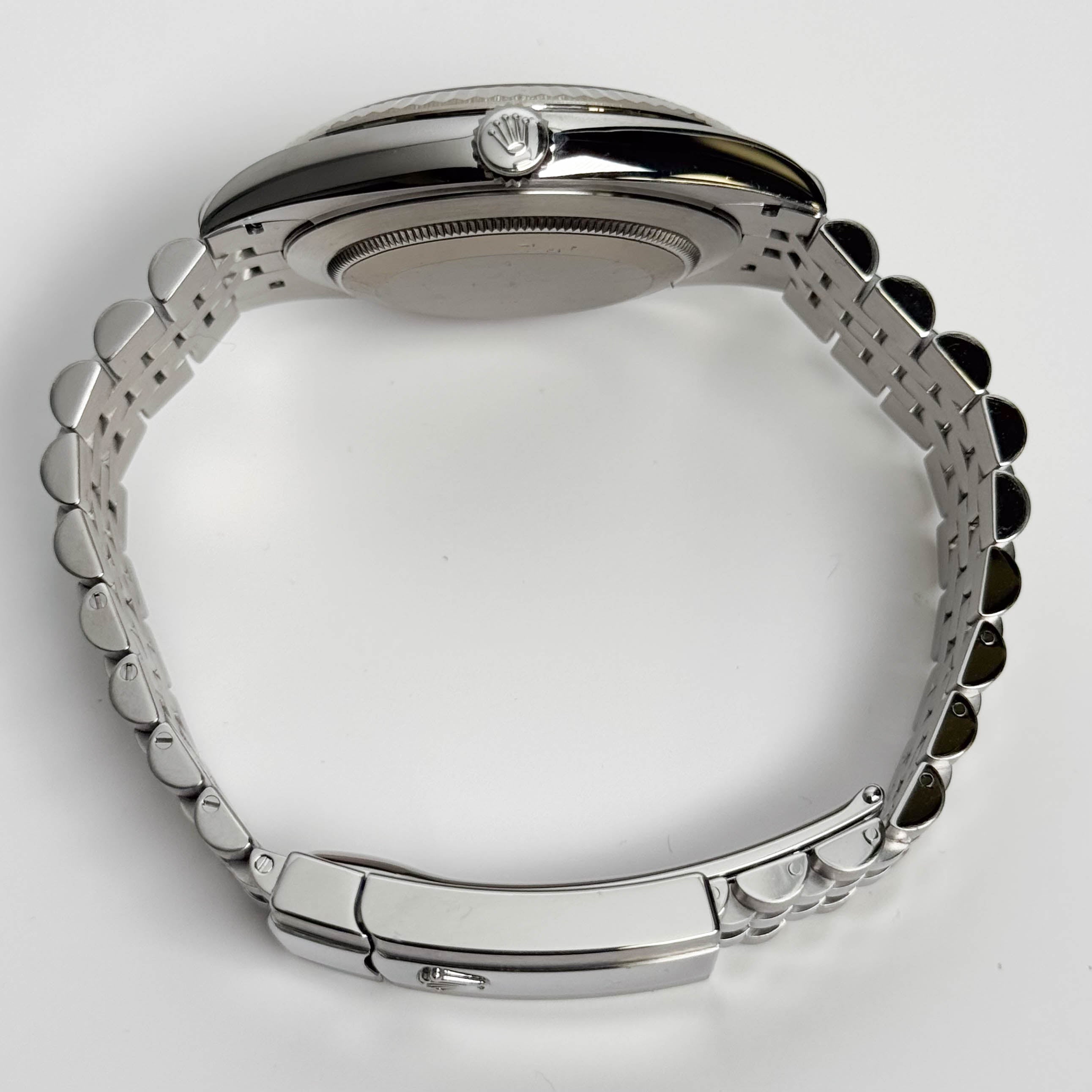 Rolex Datejust 41mm Rhodium Dial Watch Ref# 126334