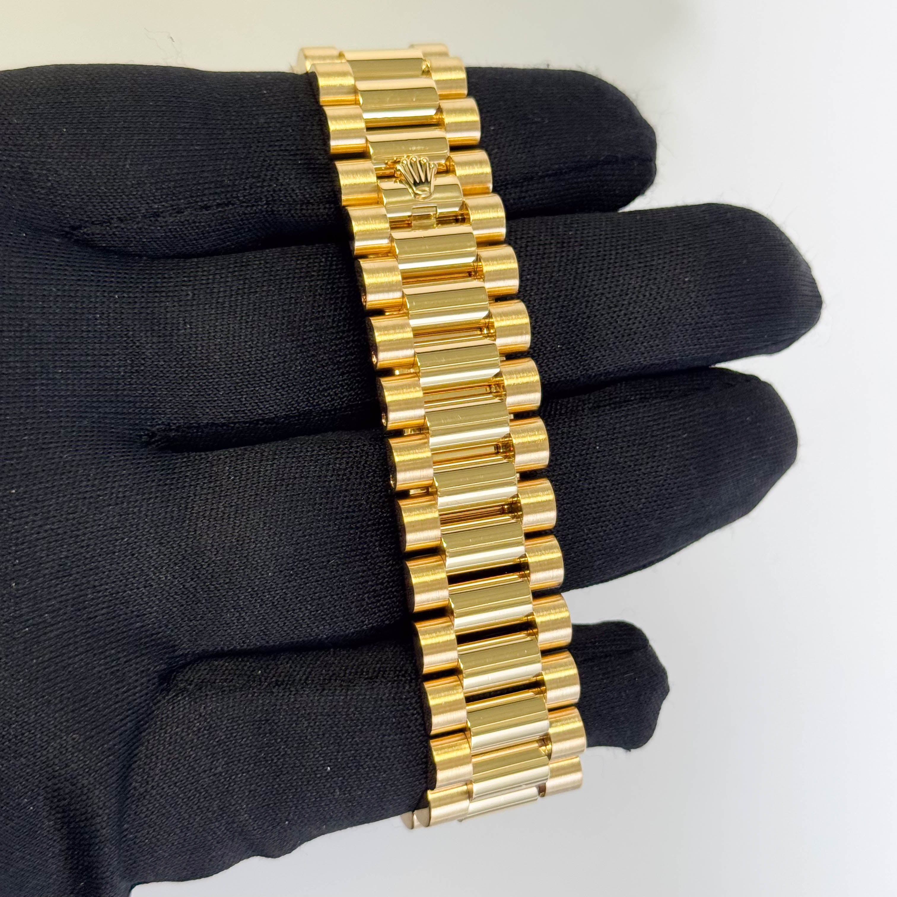 Rolex Day-Date 40mm White Dial Watch Ref# 218238 - Happy Jewelers Fine Jewelry Lifetime Warranty