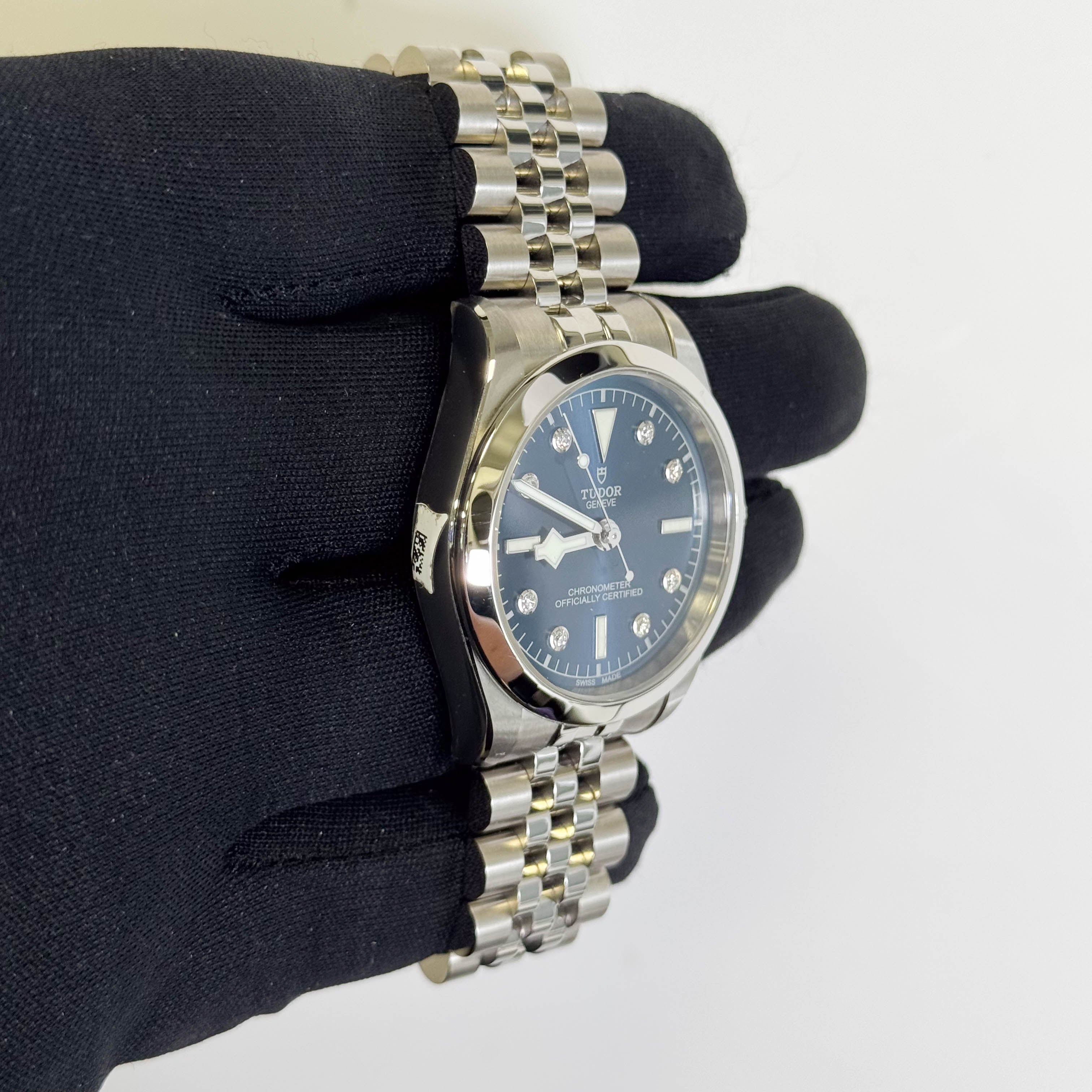 Tudor Black Bay One 36mm Blue Diamond Dial Watch Ref# 79640 - Happy Jewelers Fine Jewelry Lifetime Warranty