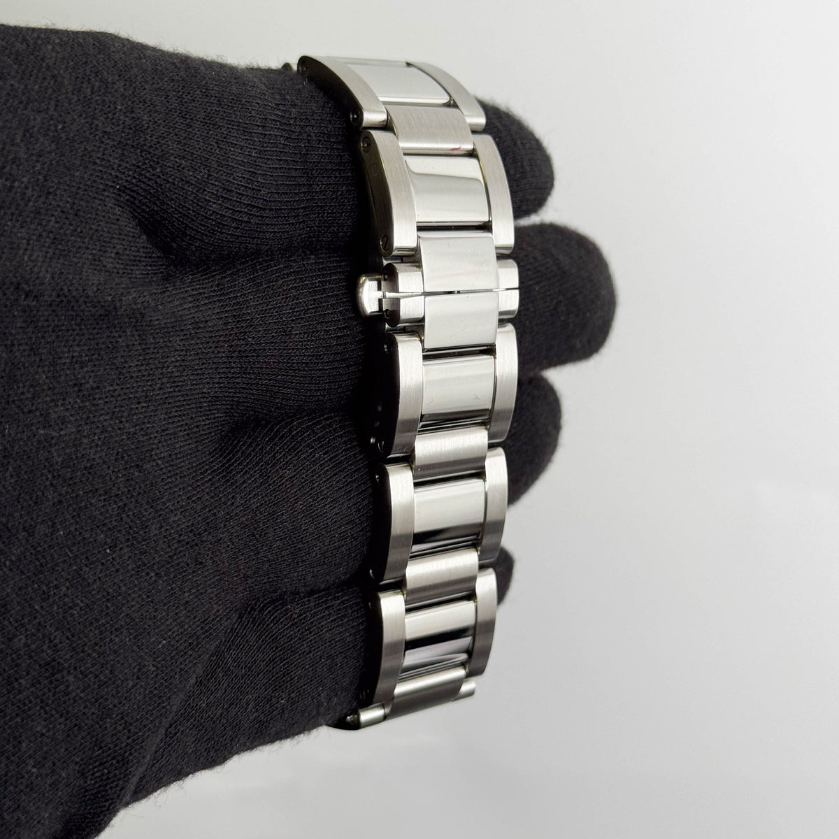 Cartier Calibre De 42mm Silver Dial Watch Ref# W7100015