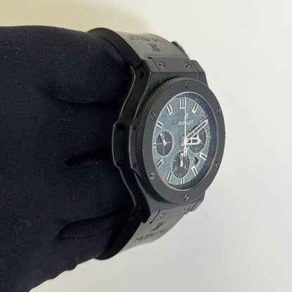 Hublot Big Bang 44mm Blue Jeans Dial Watch Ref# 301.CI.2770.NR.JEANS