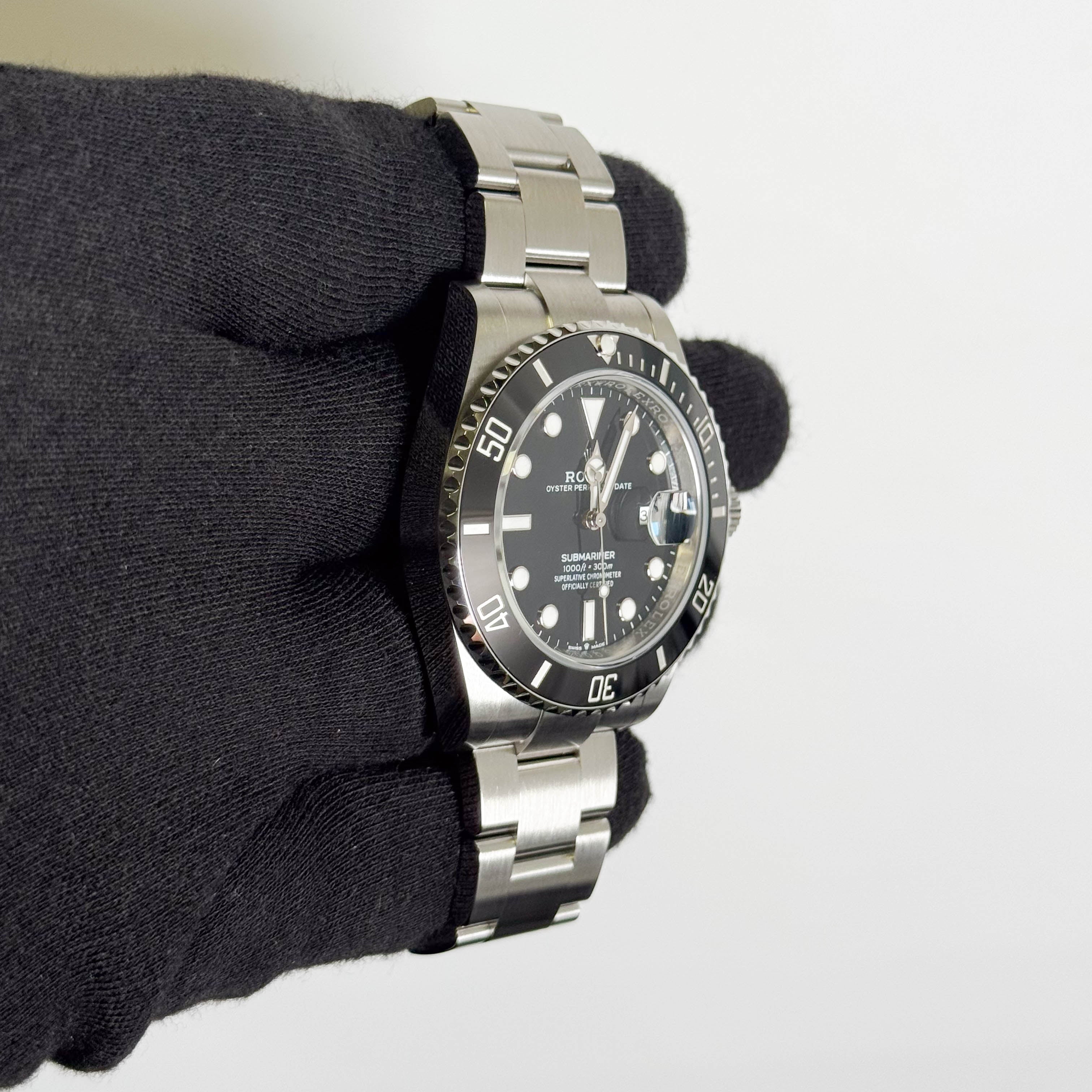Rolex Submariner 41mm Black Dial Watch Ref# 126610LN