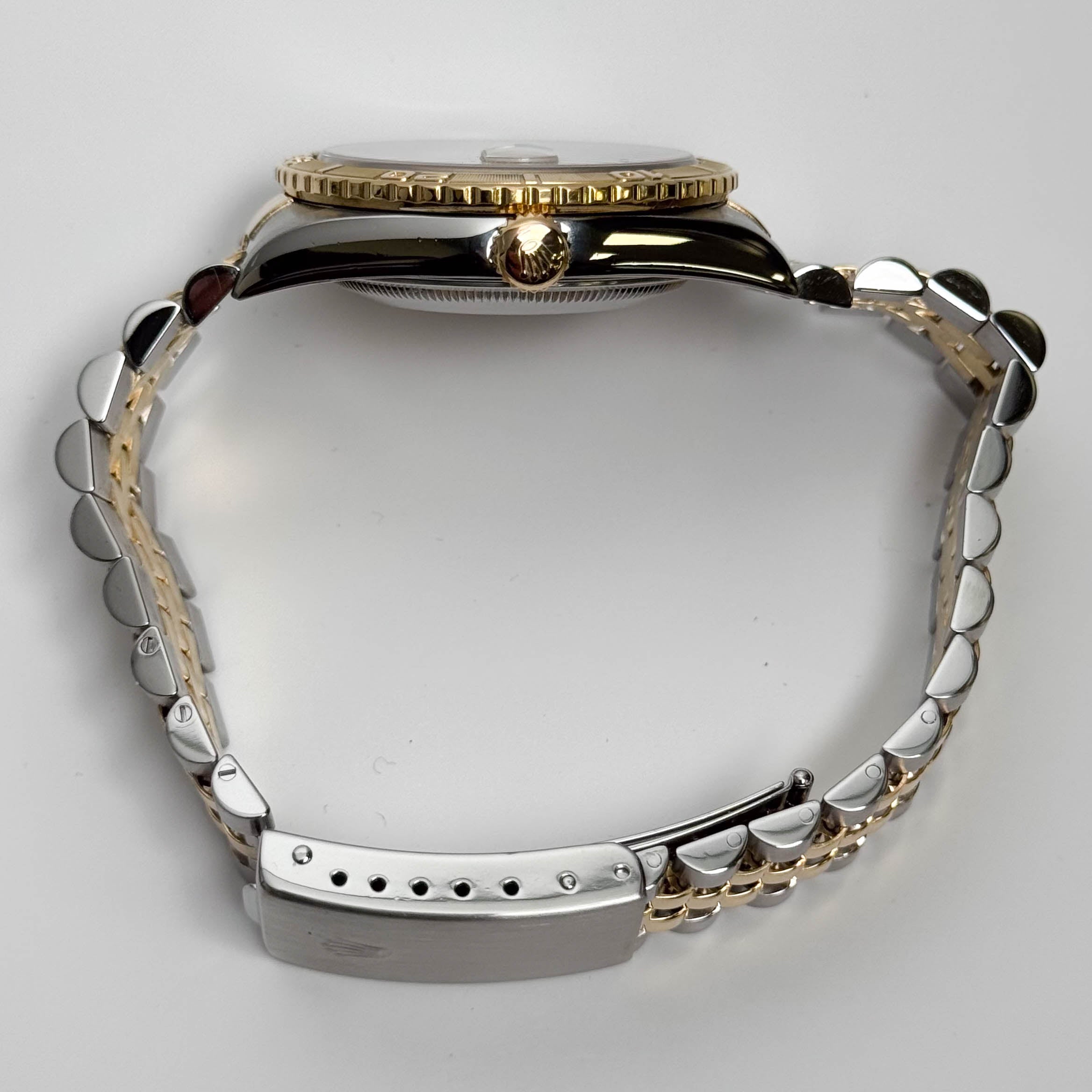 Rolex Datejust 36mm Champagne Dial Watch Ref# 16263 - Happy Jewelers Fine Jewelry Lifetime Warranty