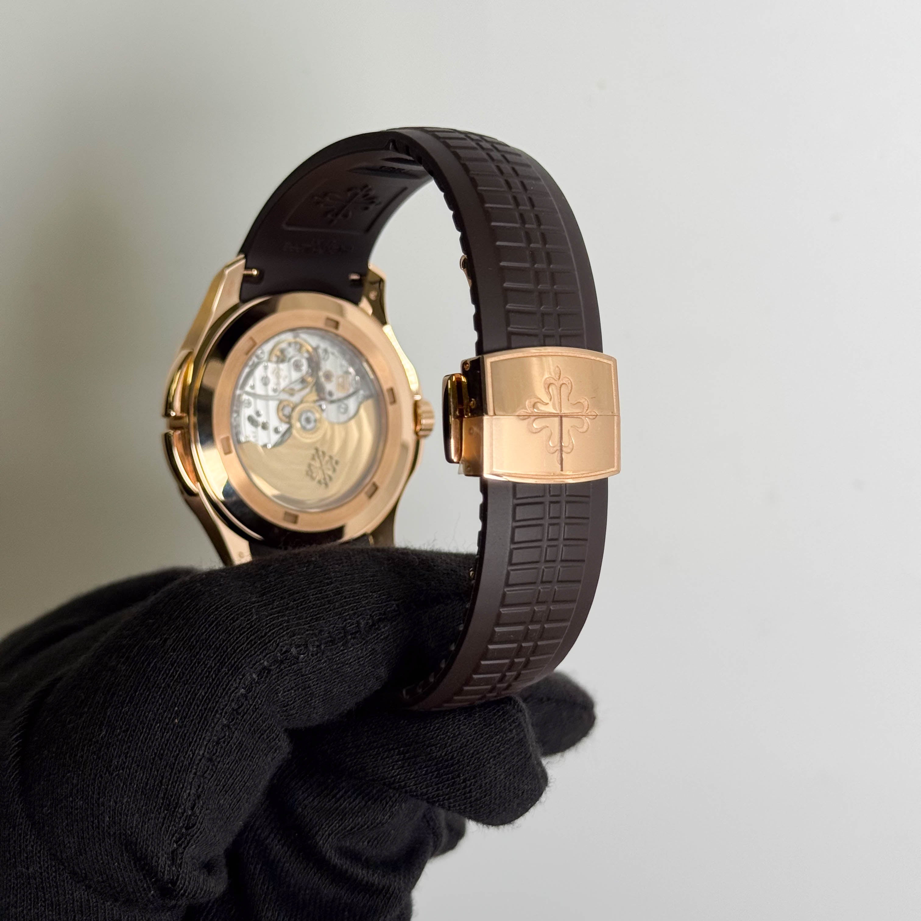 Patek Philippe Aquanaut 40.8mm Brown Dial Watch Ref# 5164R-001