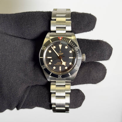 Tudor Black Bay 39mm Black Dial Watch Ref# 79030N