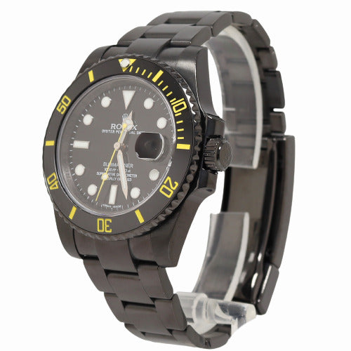 Rolex Men's Submariner Date Stainless Steel 40mm Black Dot Dial Watch Reference #: 116610LN - Happy Jewelers Fine Jewelry Lifetime Warranty