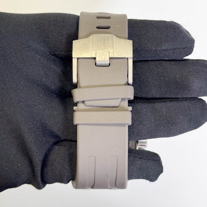 Audemars Piguet Royal Oak 44mm Grey Dial Watch Ref# 26568IM.OO.A004CA.01 - Happy Jewelers Fine Jewelry Lifetime Warranty