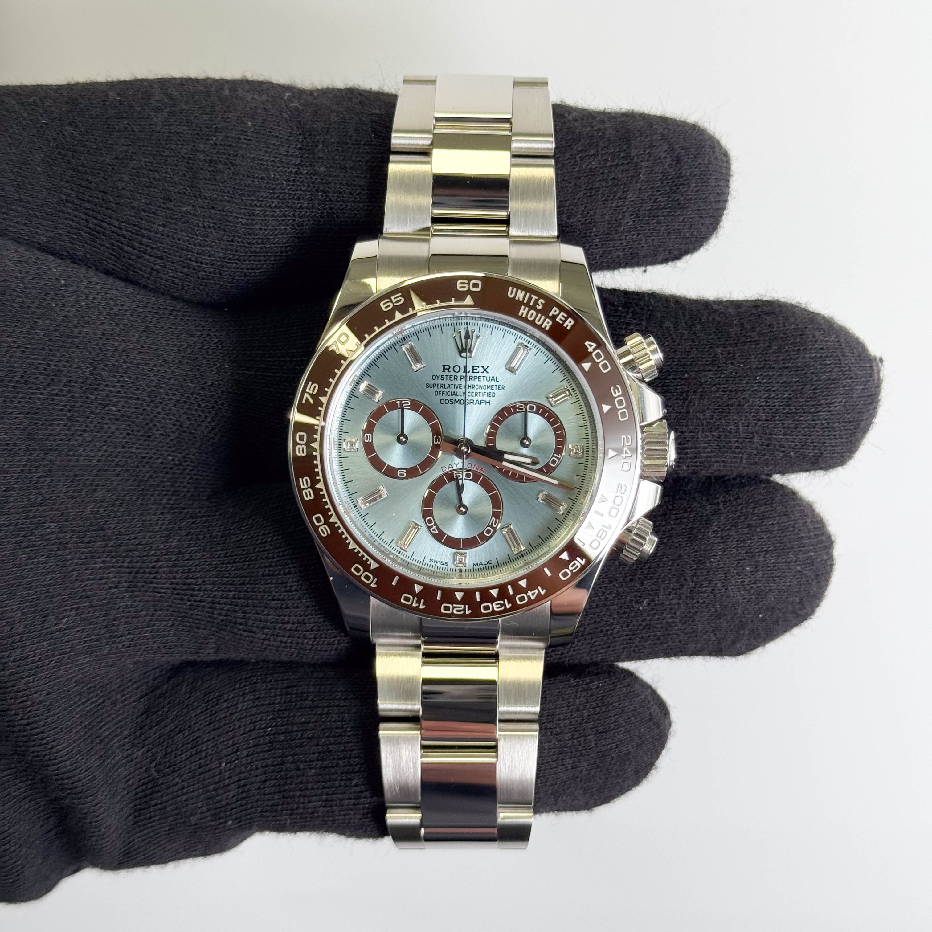 Rolex Daytona 40mm Ice Blue Dial Watch Ref# 126506