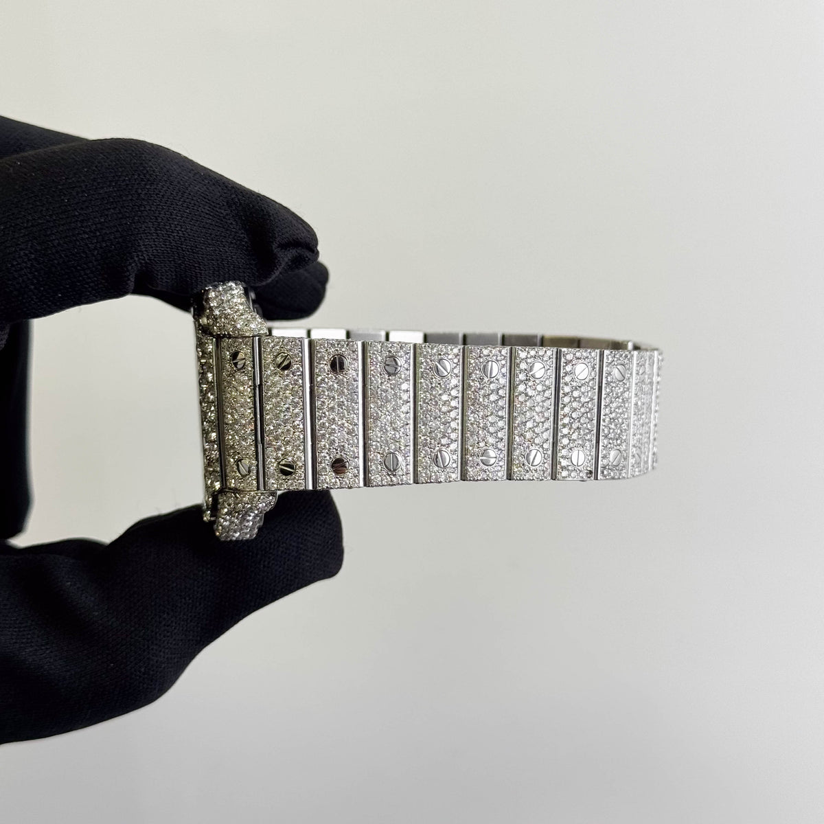 Cartier Santos 40mm Skeleton Dial Watch Ref# WHSA0015
