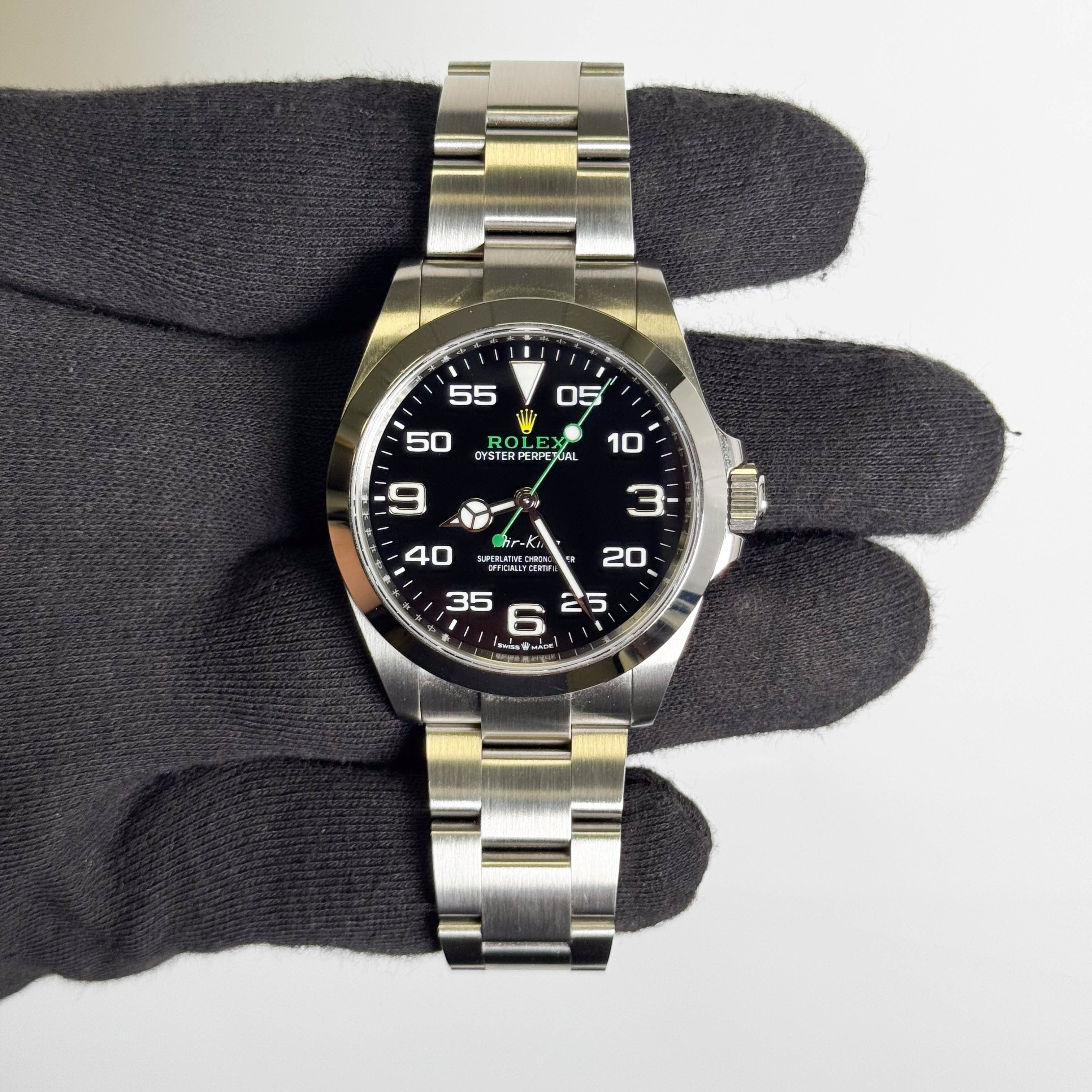 Rolex Air-King 40mm Black Dial Watch Ref# 126900