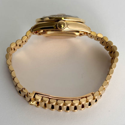 Rolex Datejust 26mm Custom Champagne Dial Watch Ref# 69178 - Happy Jewelers Fine Jewelry Lifetime Warranty