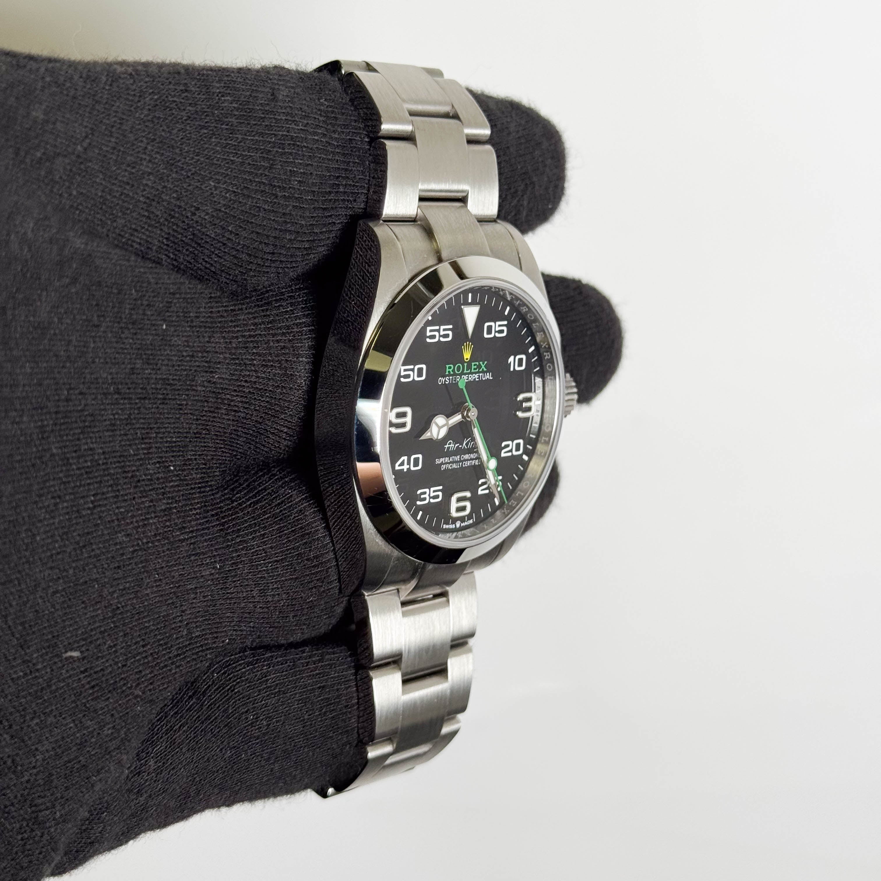 Rolex Air-King 40mm Black Dial Watch Ref# 126900