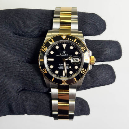 Rolex Submariner 41mm Black Dial Watch Ref# 126613LN - Happy Jewelers Fine Jewelry Lifetime Warranty