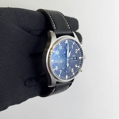 IWC Pilots 43mm Black Dial Watch Ref# IW377709 - Happy Jewelers Fine Jewelry Lifetime Warranty