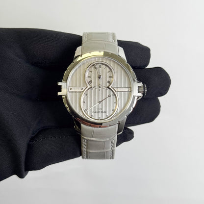 Jaquet-Droz Grande Seconde 41mm Silver Dial Watch Ref# J029020242