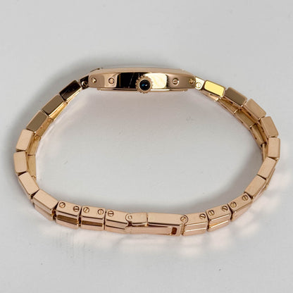 Cartier  Mini Tonneau Lanières 16mm White Dial Watch Ref# W15361X3