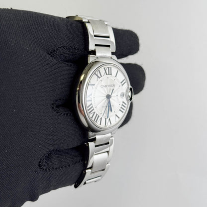 Cartier Ballon Bleu 40mm White Dial Watch Ref# WSBB0040 - Happy Jewelers Fine Jewelry Lifetime Warranty