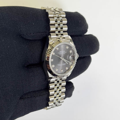 Rolex Datejust 31mm Gray Dial Watch Ref# 278274 - Happy Jewelers Fine Jewelry Lifetime Warranty