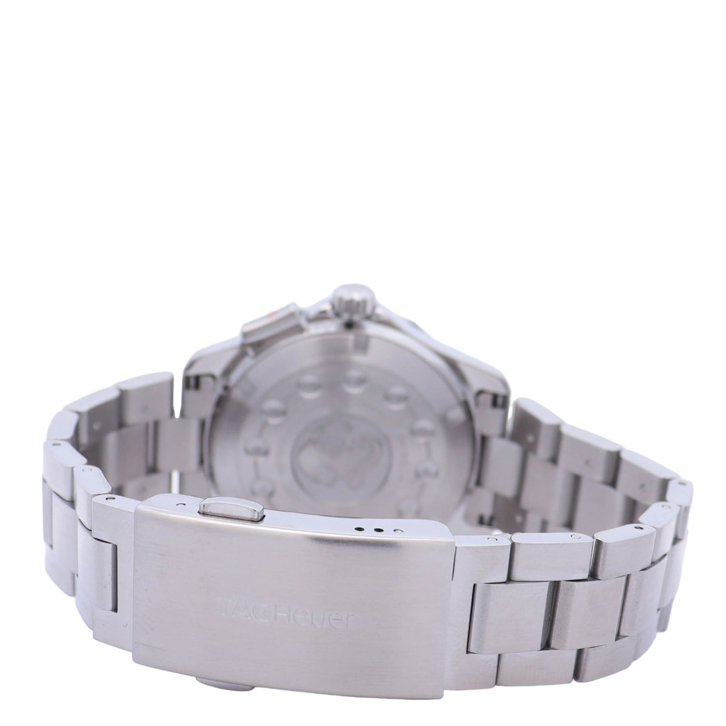 Tag Heuer Aquaracer 40mm Stainless Steel White Dial Watch Reference# WAP111Y.BA0831 - Happy Jewelers Fine Jewelry Lifetime Warranty
