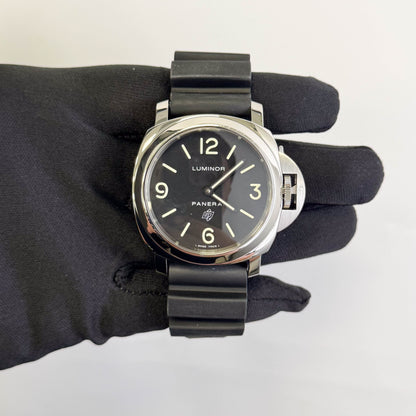 Panerai Luminor 44mm Black Dial Watch Ref# PAM01000