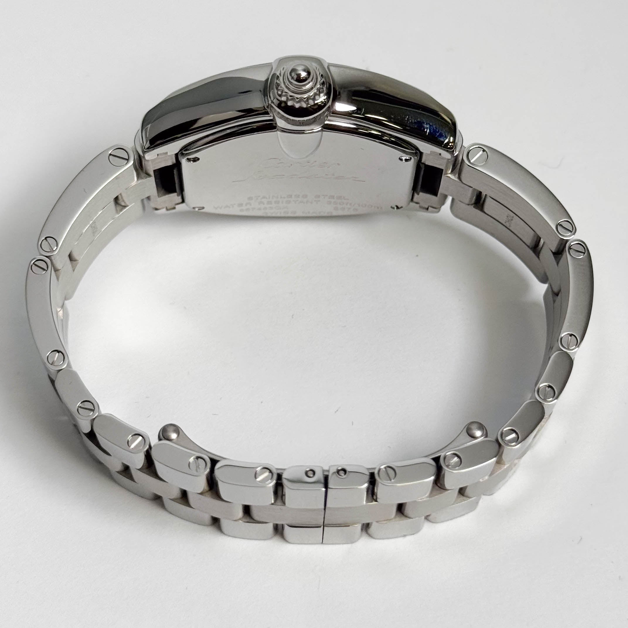 Cartier Roadster Stainless Steel 31mm Silver Dial Watch Ref# W62016V3 - Happy Jewelers Fine Jewelry Lifetime Warranty