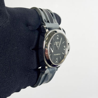 Panerai Luminor 44mm Black Dial Watch Ref# PAM00111 - Happy Jewelers Fine Jewelry Lifetime Warranty