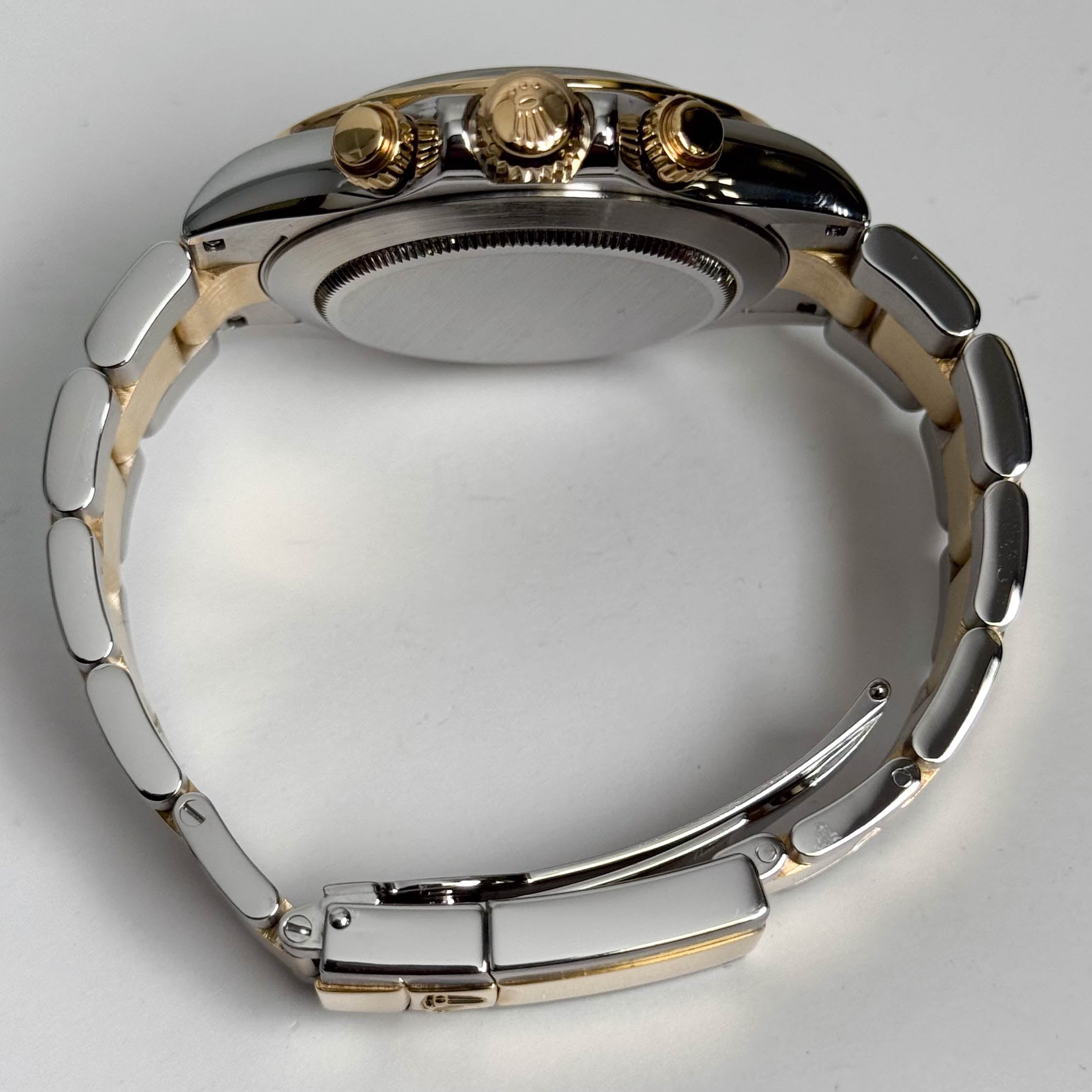 Rolex Daytona 40mm White Chronograph Stick Dial Watch Ref# 116523