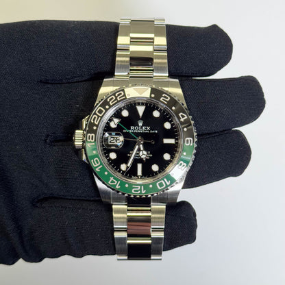 Rolex GMT-Master II 40mm Black Dial Watch Ref# 126720VTNR - Happy Jewelers Fine Jewelry Lifetime Warranty