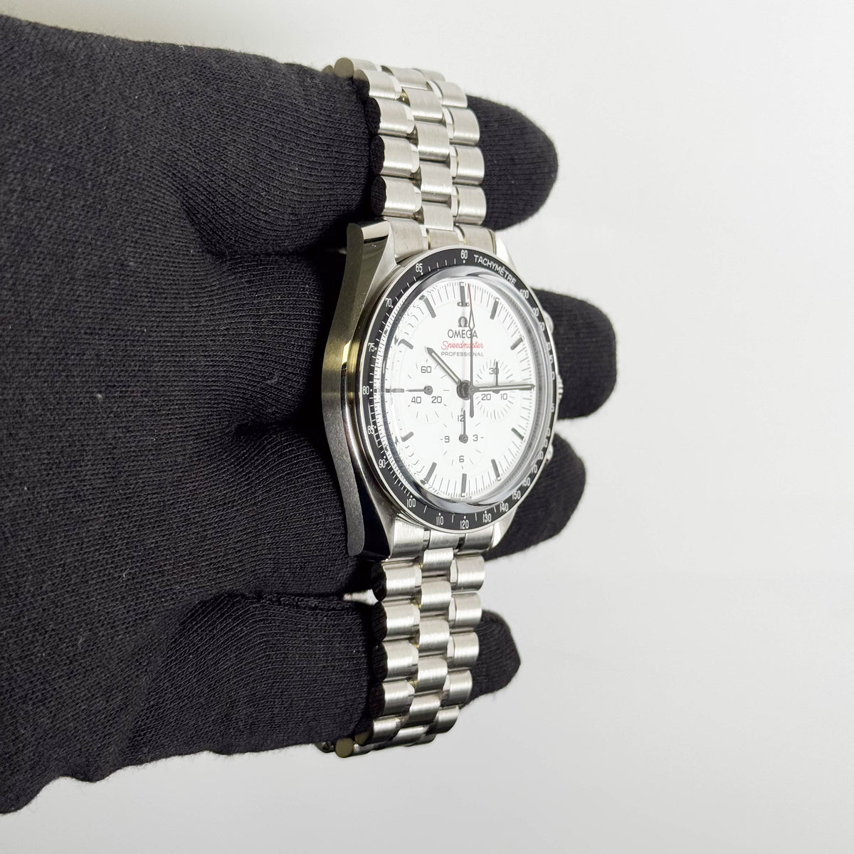 Omega Speedmaster 42mm White Dial Watch Ref# 310.30.42.50.04.001