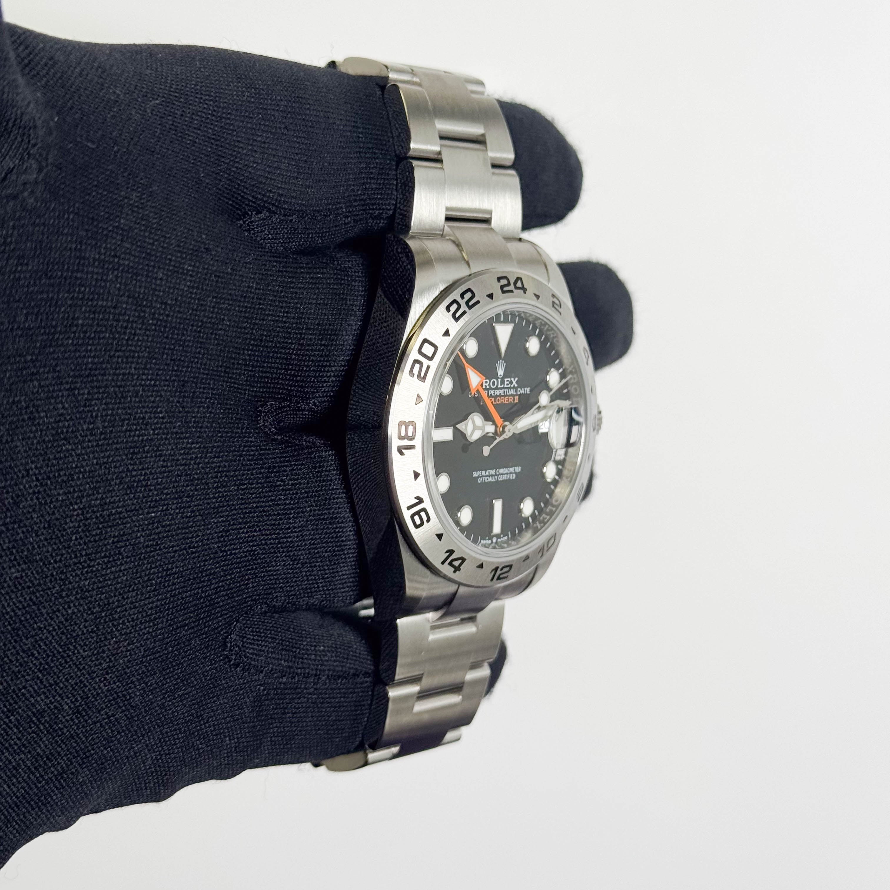 Rolex Explorer II 42mm Black Dial Watch Ref# 226570 - Happy Jewelers Fine Jewelry Lifetime Warranty