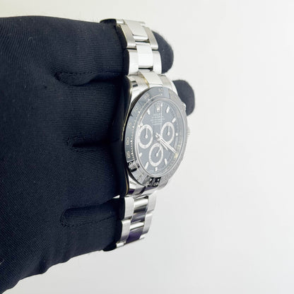 Rolex Daytona 40mm Black Dial Watch Ref# 116500LN - Happy Jewelers Fine Jewelry Lifetime Warranty