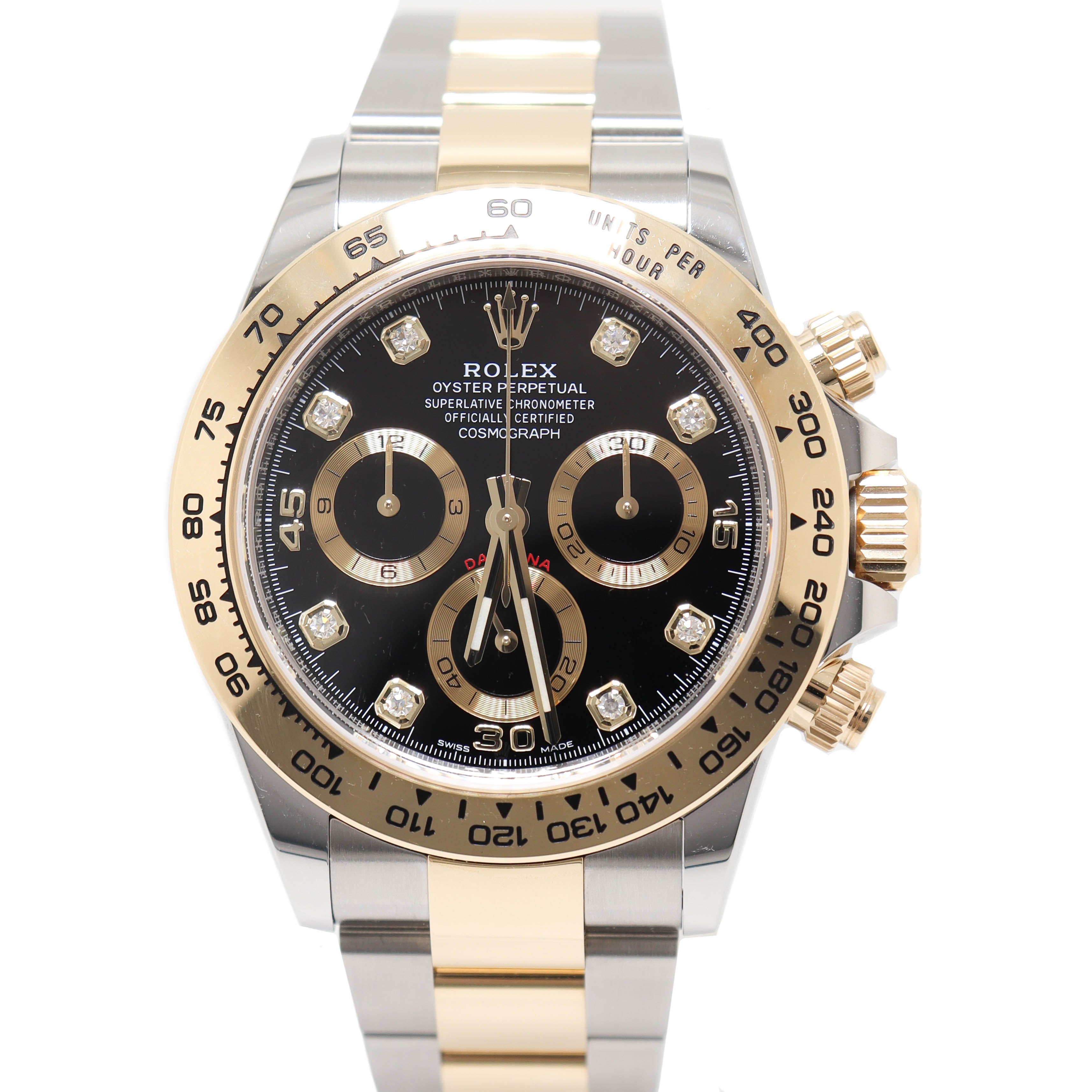 Rolex Daytona 40mm Black Dial Ref# 116503 - Happy Jewelers Fine Jewelry Lifetime Warranty