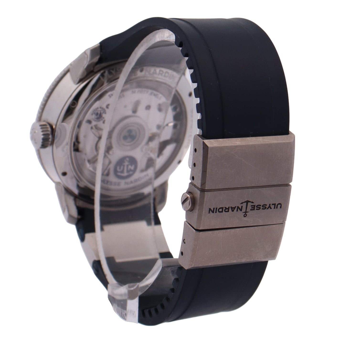 Ulysse Nardin Stainless Steel 42mm Blue Chronometer Dial Watch Reference# 1183-310/43 - Happy Jewelers Fine Jewelry Lifetime Warranty