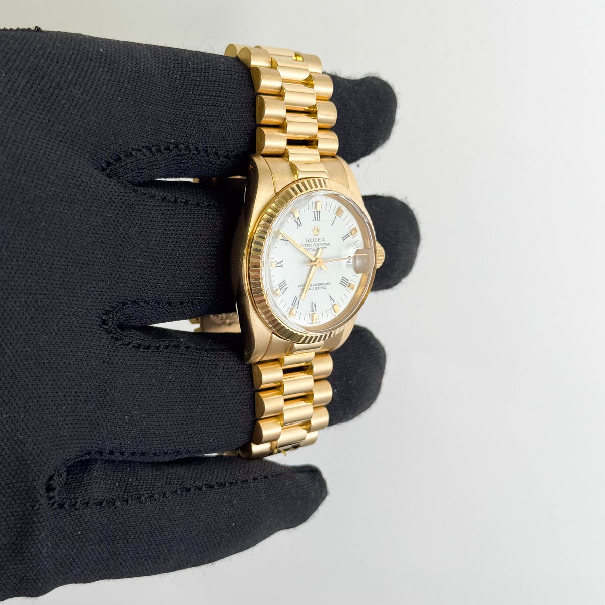 Rolex Datejust 31mm White Dial Watch Ref# 68278 - Happy Jewelers Fine Jewelry Lifetime Warranty