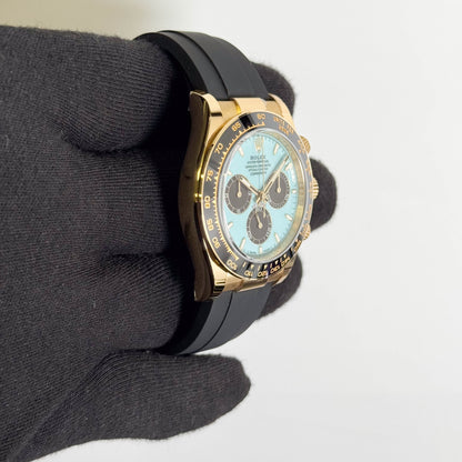 Rolex Daytona 40mm Turquoise Dial Watch Ref# 126518LN