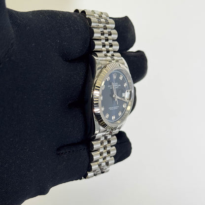 Rolex Datejust 36mm Blue Dial Watch Ref# 126234 - Happy Jewelers Fine Jewelry Lifetime Warranty