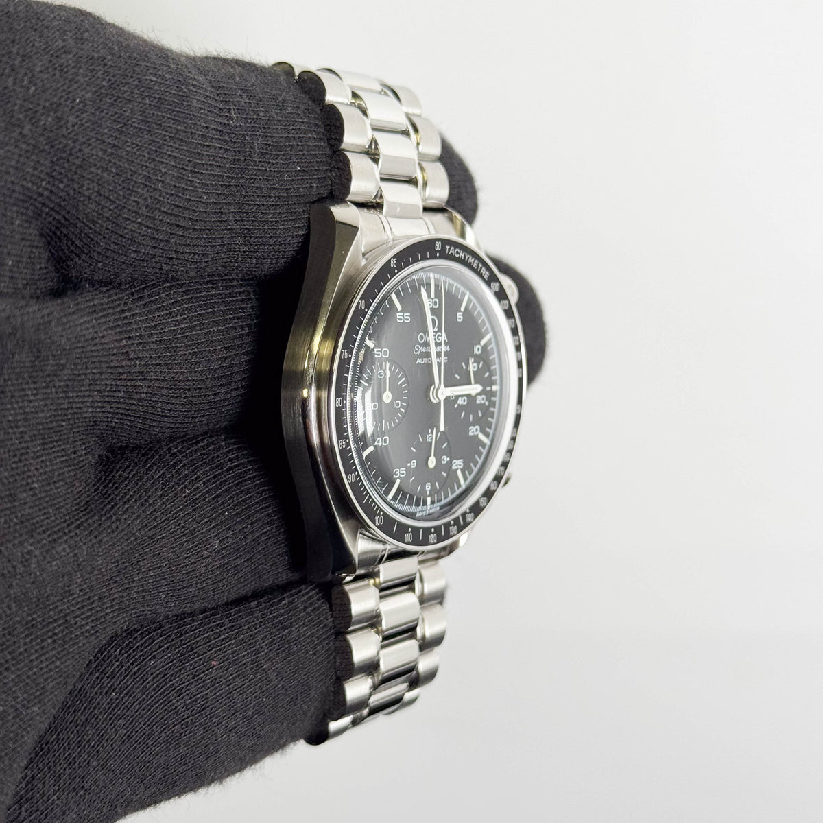 Omega Speedmaster Reduced 39mm Black Dial Watch Ref# 3510.50.00