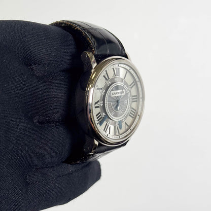 Cartier Rotonde De Central 42mm Silver Dial Watch Ref# W1556051 - Happy Jewelers Fine Jewelry Lifetime Warranty