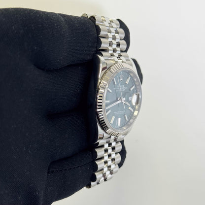 Rolex Datejust 36mm Mint Green Dial Watch Ref# 126234