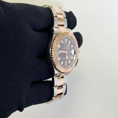 Rolex Yacht-Master 40mm Chocolate Dot Dial Watch Ref# 126621 - Happy Jewelers Fine Jewelry Lifetime Warranty