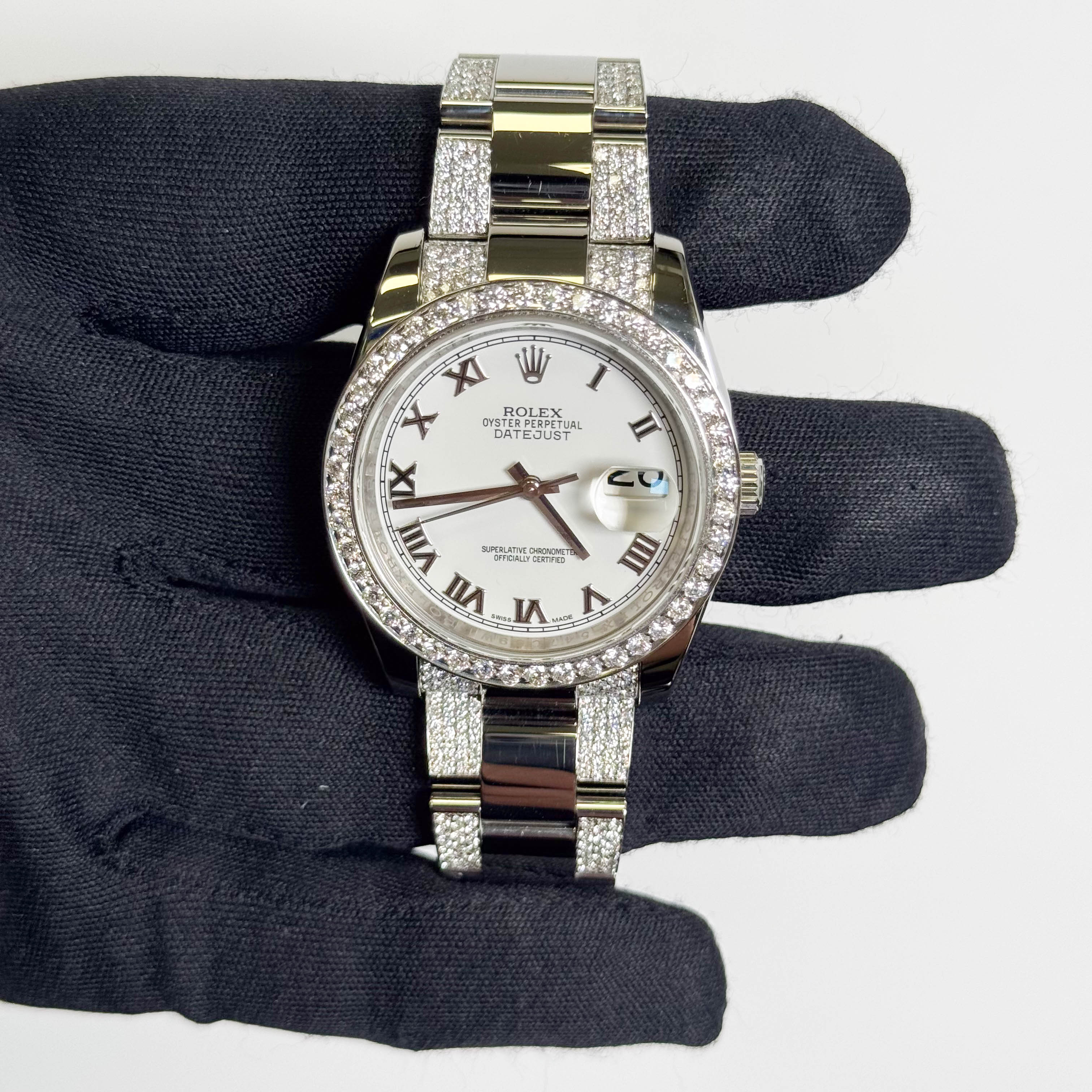 Rolex Datejust 36mm White Dial Watch Ref# 116234 - Happy Jewelers Fine Jewelry Lifetime Warranty