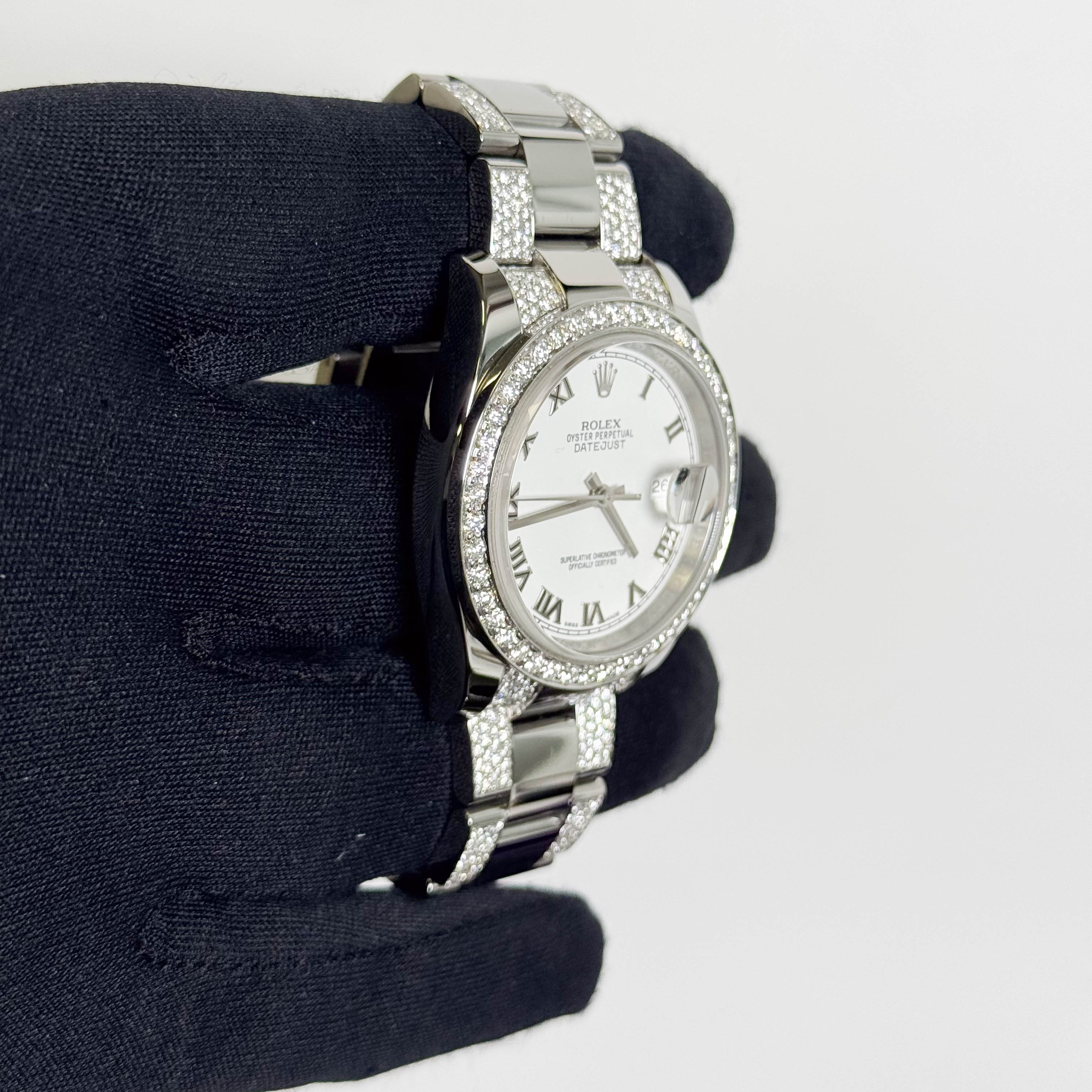 Rolex Datejust 36mm White Dial Watch Ref# 116234 - Happy Jewelers Fine Jewelry Lifetime Warranty