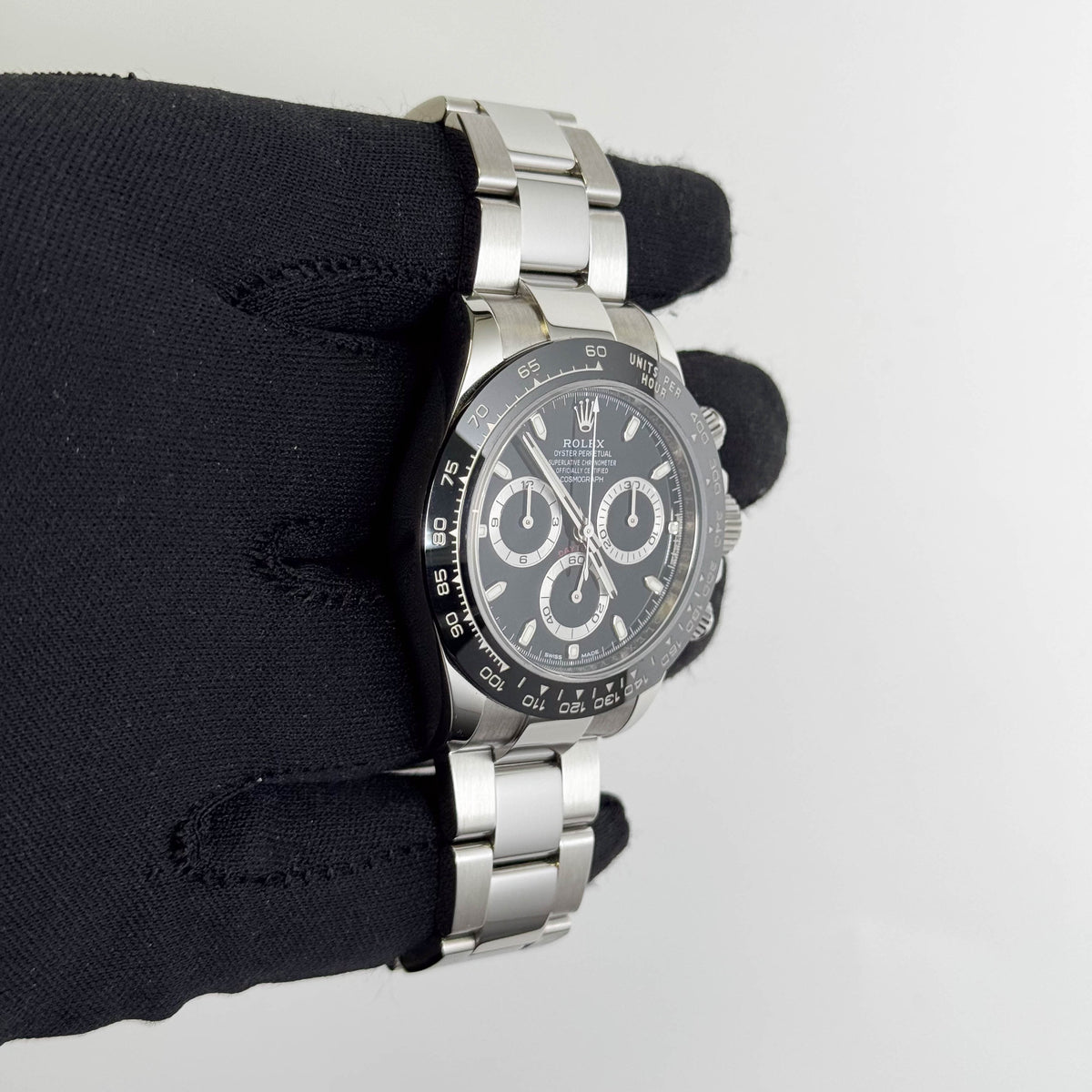 Rolex Daytona 40mm Black Dial Watch Ref# 116500LN - Happy Jewelers Fine Jewelry Lifetime Warranty