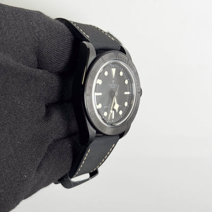 Tudor Black Bay 41mm Black Dial Watch Ref# 79210CNU