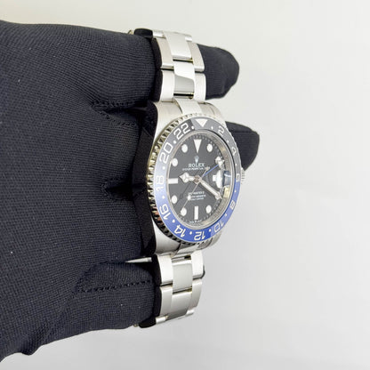 Rolex GMT-Master II "Batman" 40mm Black Dial Watch Ref# 126710BLNR - Happy Jewelers Fine Jewelry Lifetime Warranty