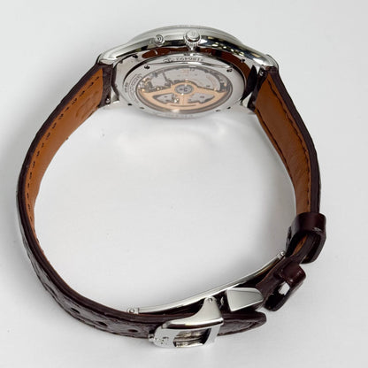 Jaeger-LeCoultre Ultra Thin Moon 30mm Black Dial Watch Ref# Q1368470 - Happy Jewelers Fine Jewelry Lifetime Warranty