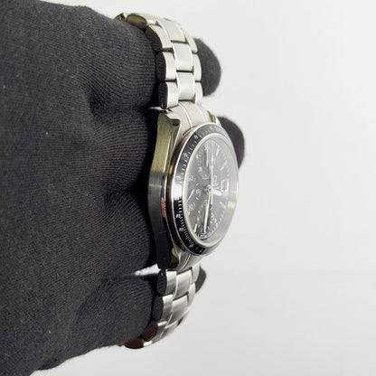 Omega Speedmaster Date 40mm Black Dial Watch Ref# 3210.50.00
